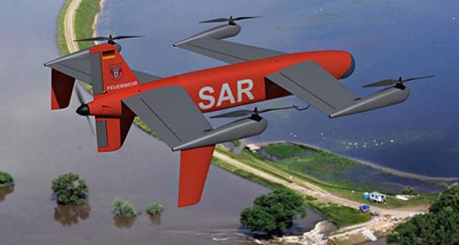 CAD Bild von UAV